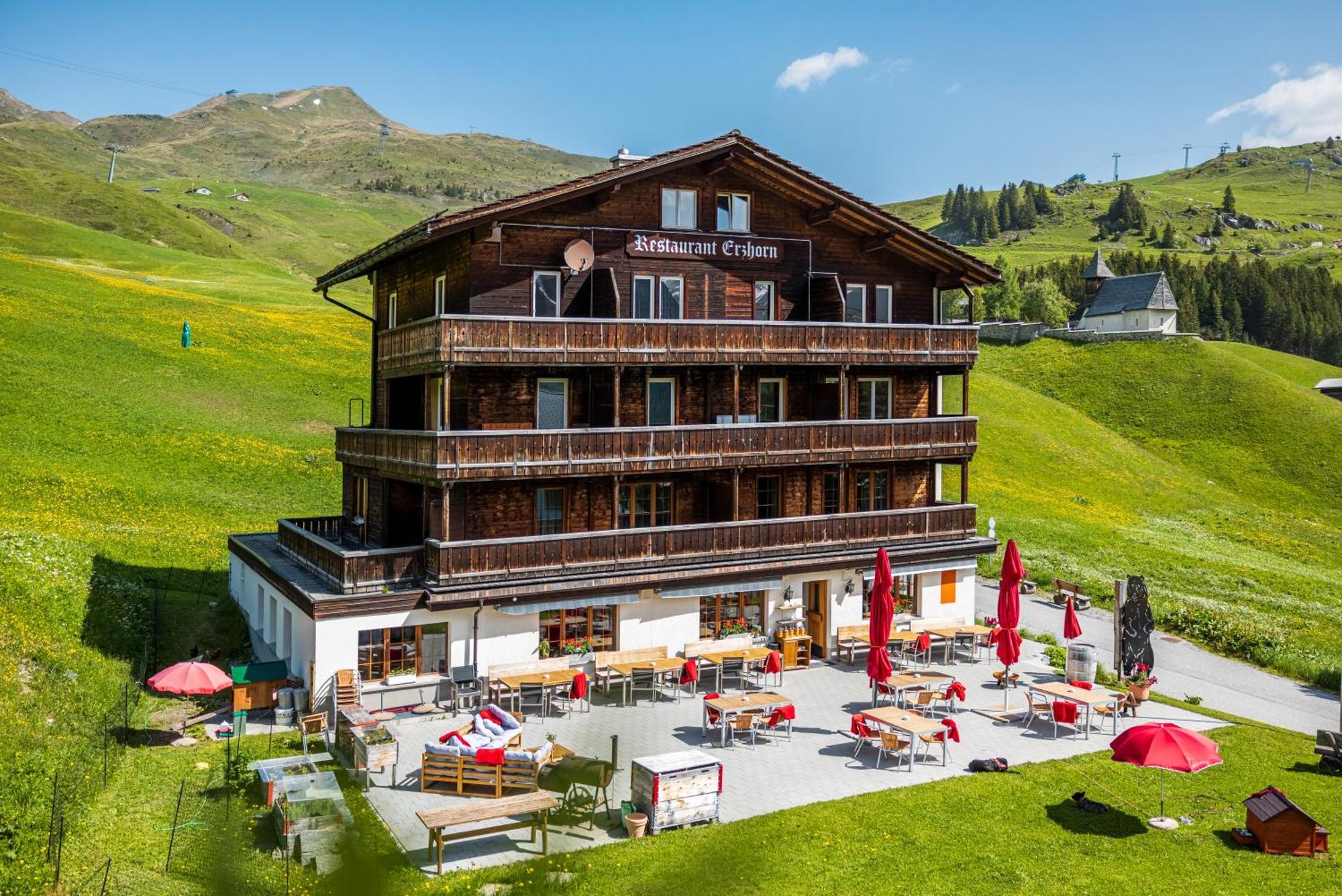 Erzhorn Otel Arosa Dış mekan fotoğraf