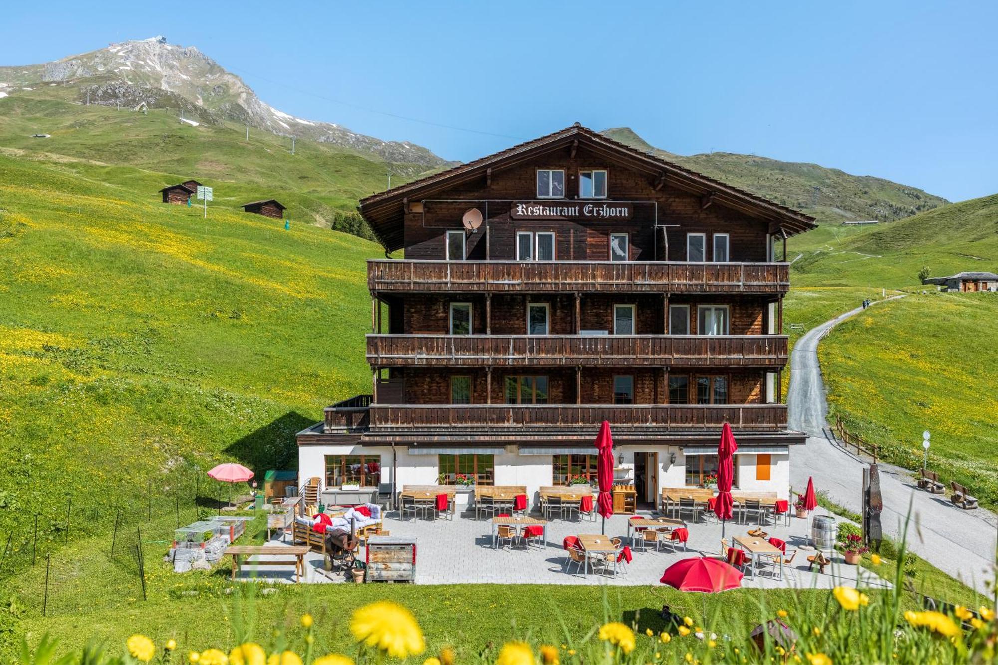 Erzhorn Otel Arosa Dış mekan fotoğraf
